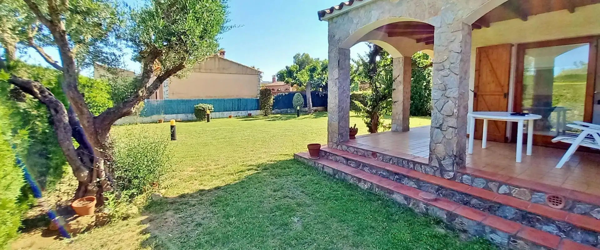 Jardín de Casa o chalet en venta en Ventalló con Aire acondicionado y Jardín privado