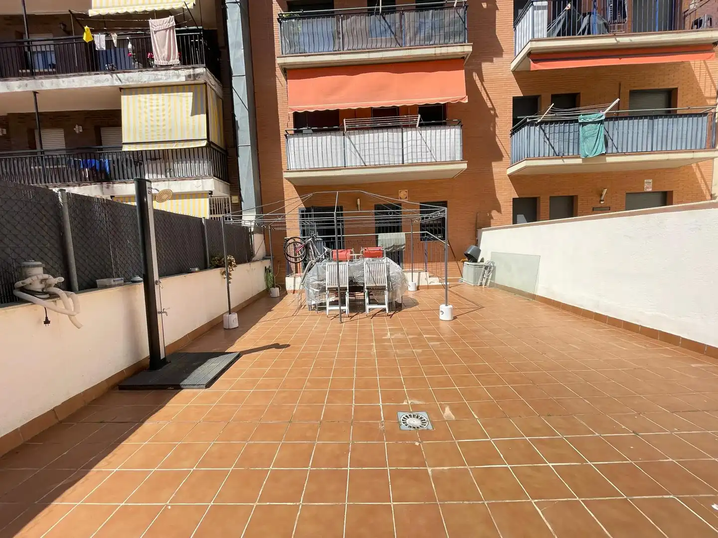 Terrasse von Wohnung zum Verkauf in Badalona mit Klimaanlage, Heizung und Terrasse