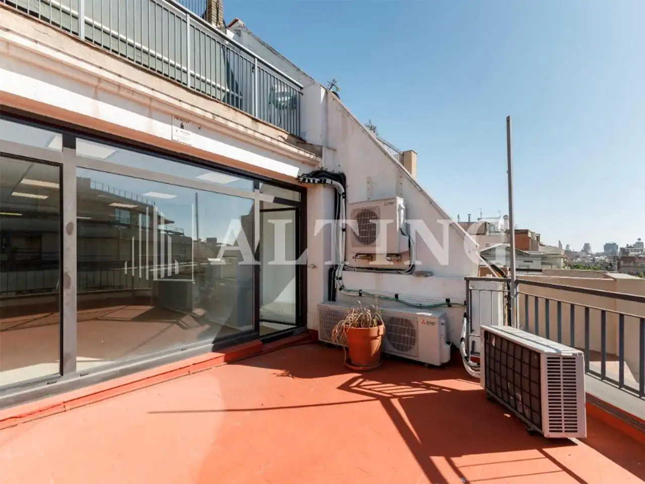 Terraza de Oficina de alquiler en Barcelona con Aire acondicionado, Calefacción y Terraza