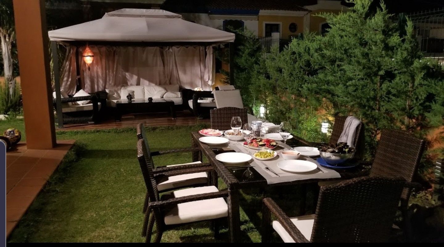 Terrace of Single-family semi-detached for sale in Marbella  with Air Conditioner, Heating and Private garden