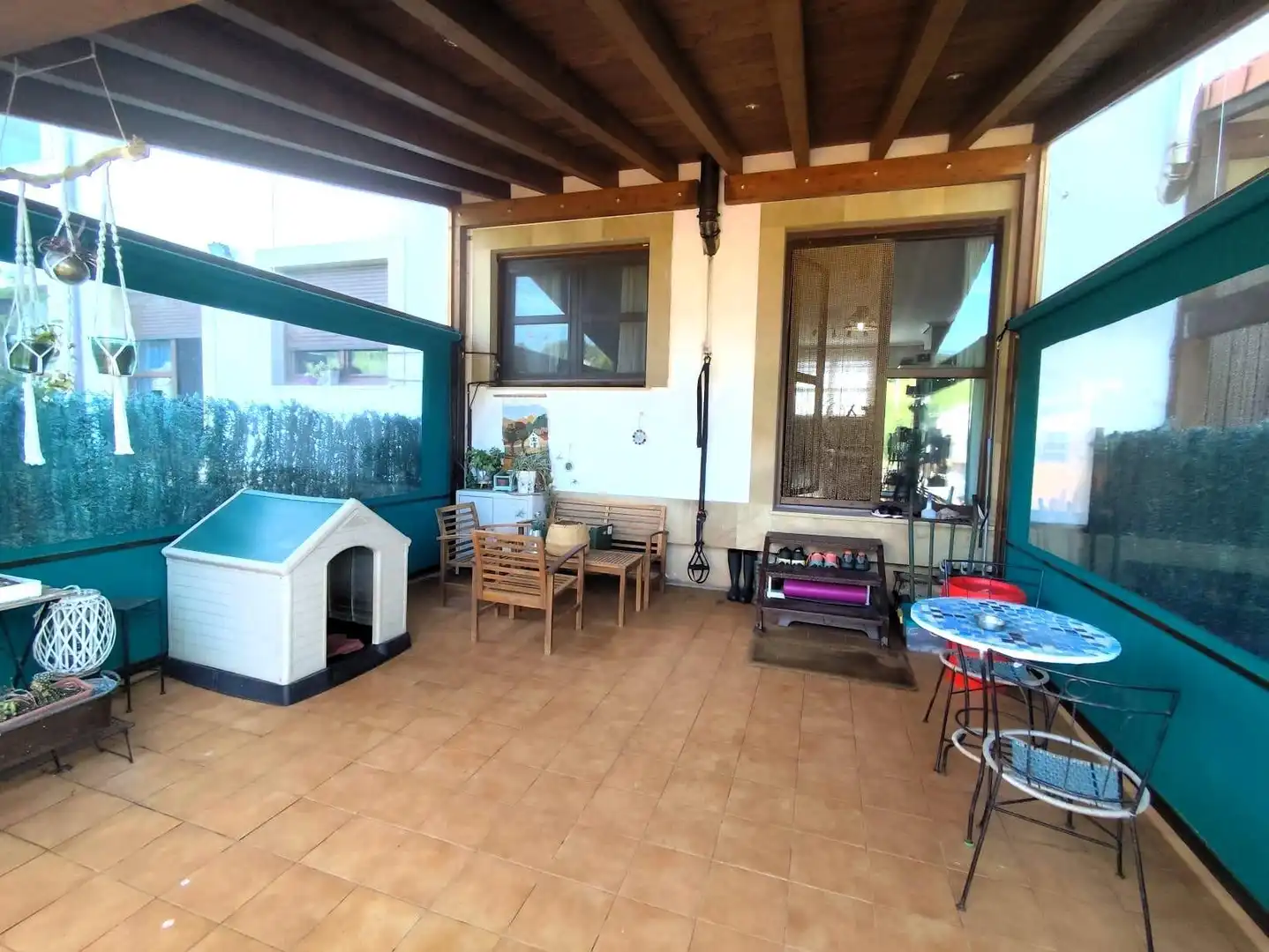 Terraza de Casa adosada en venta en Santiurde de Toranzo con Calefacción, Jardín privado y Terraza