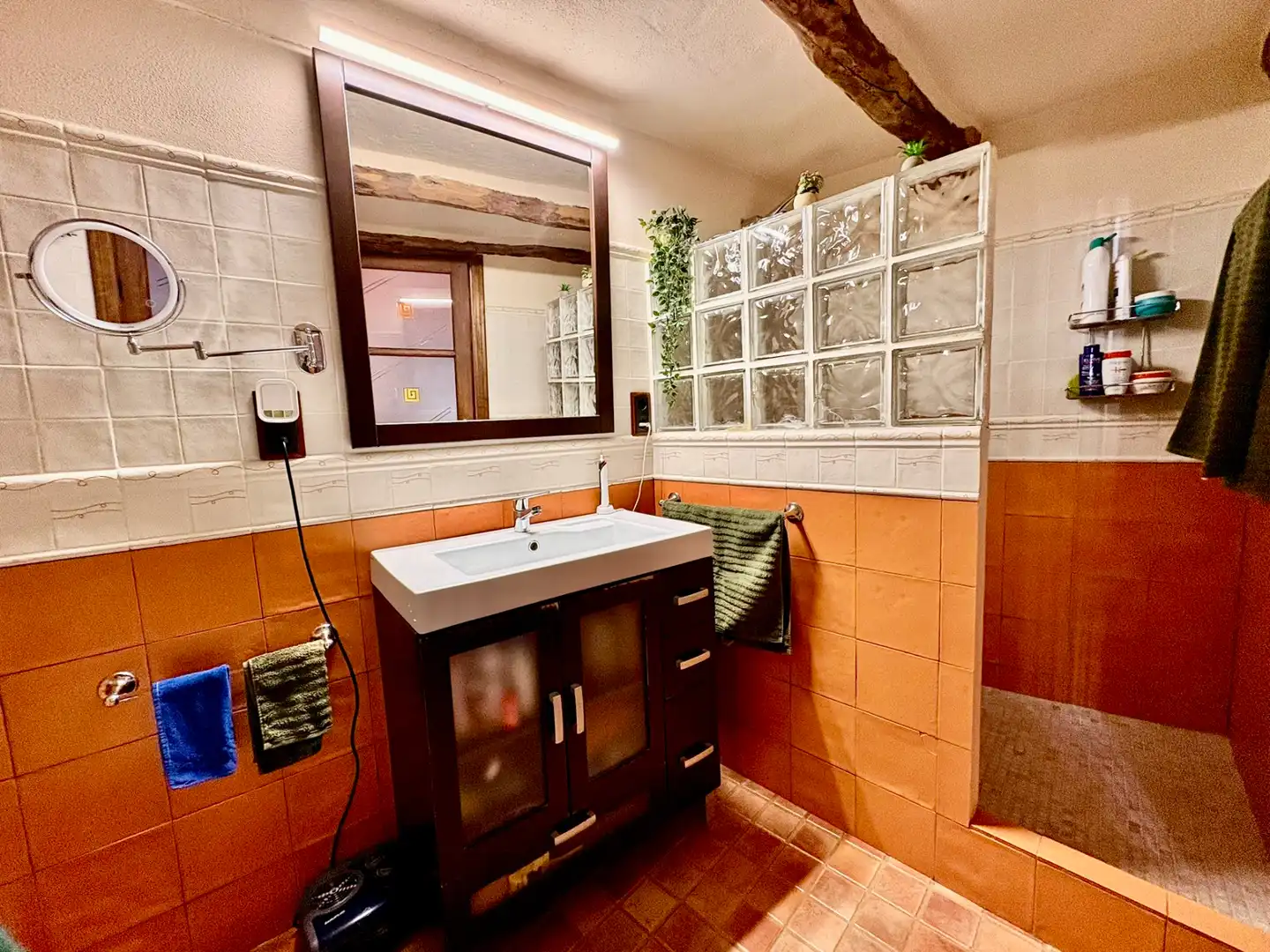 Baño de Finca rústica en venta en Ibi con Aire acondicionado y Terraza