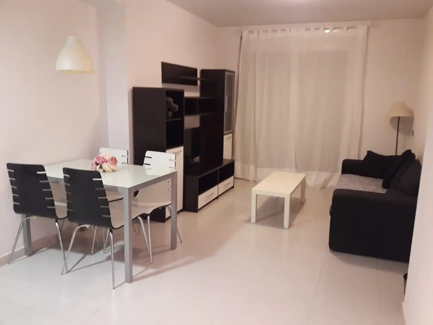Living room of Apartments for rent in Valencia  with Air Conditioner, Heating and Furnished