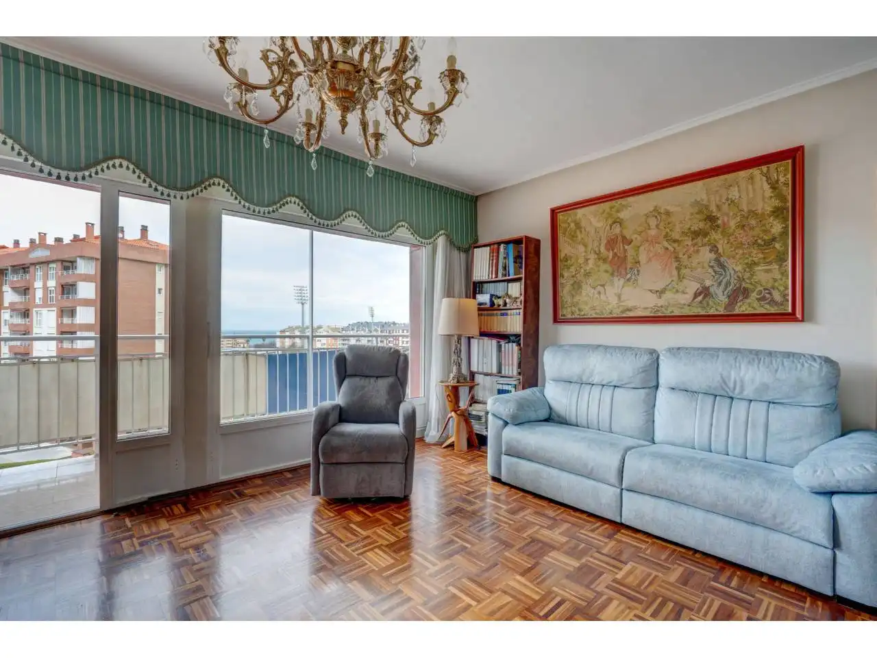 Living room of Flat for rent in Castro-Urdiales  with Heating and Terrace