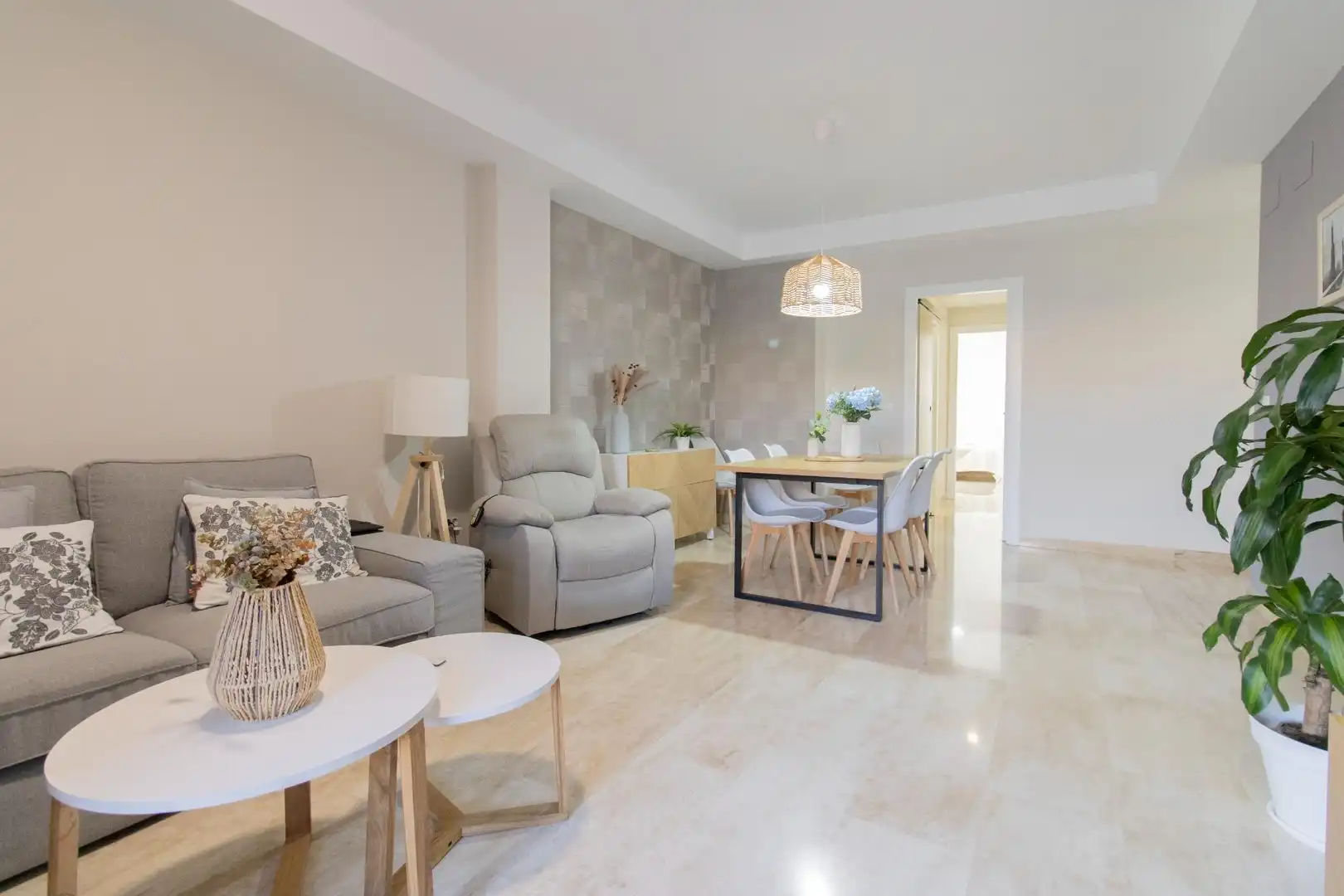 Wohnzimmer von Maisonette zum Verkauf in Massamagrell mit Klimaanlage, Terrasse und Abstellraum