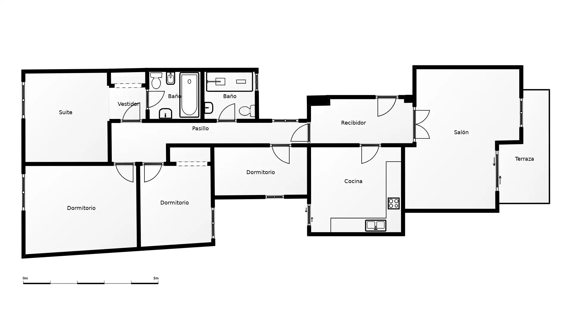 Wohnung mit Terrasse zum Verkauf in Carrer de la Providència, imagen 46