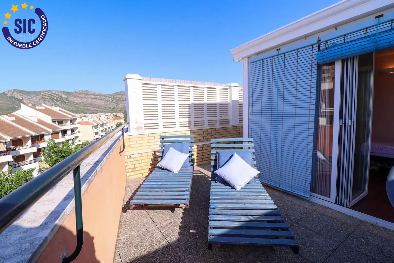 Terrassa de Apartament en venda en Oropesa del Mar / Orpesa amb Jardí privat, Terrassa i Moblat