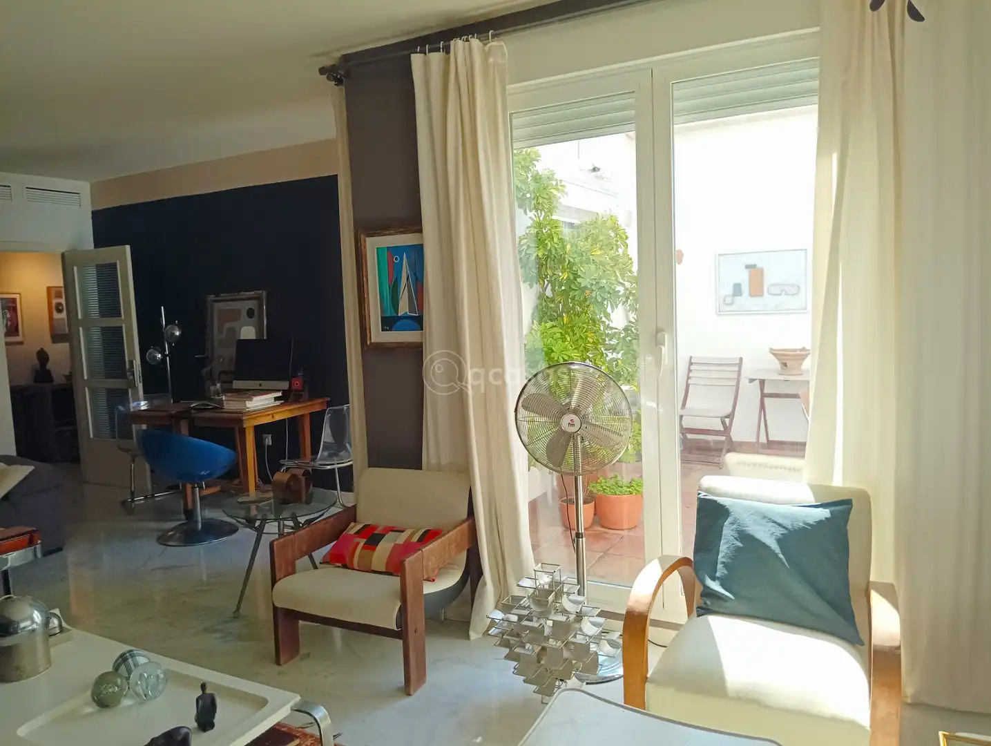 Sala de estar de Ático en venta en Benalmádena con Aire acondicionado, Calefacción y Terraza