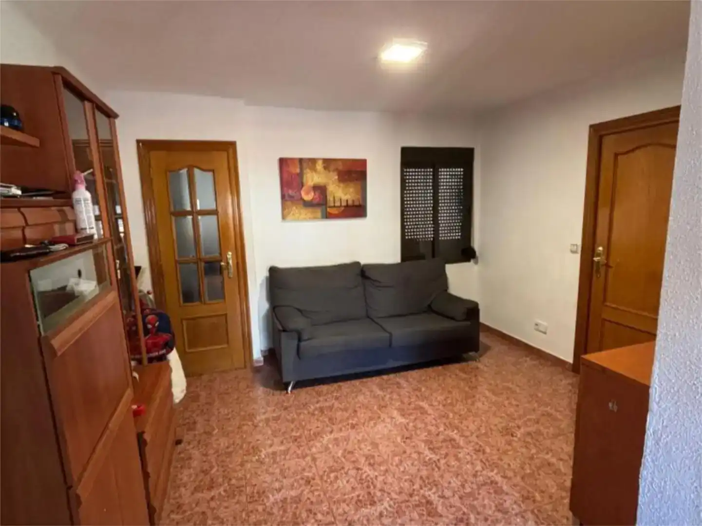 Living room of Flat for rent in  Valencia Capital  with Air Conditioner and Balcony