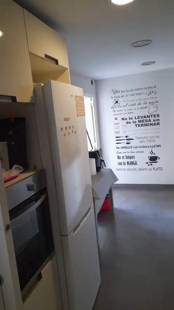 Cocina de Piso de alquiler en Mollet del Vallès con Calefacción, Amueblado y Balcón