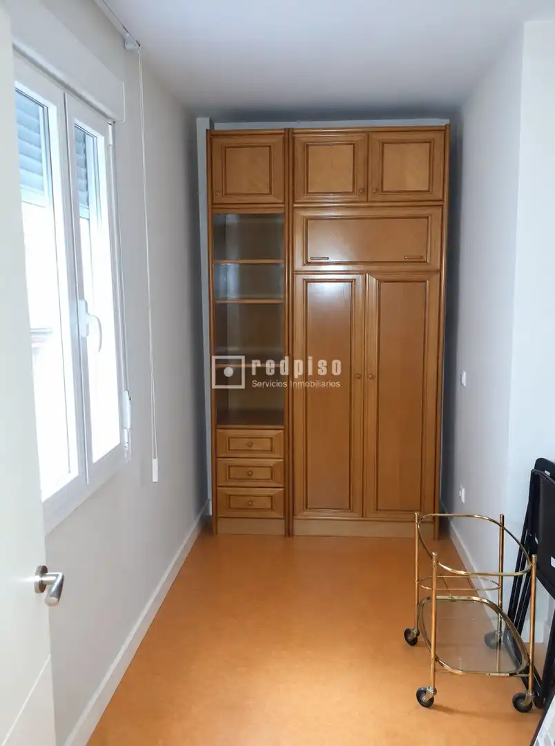 Bedroom of Flat for rent in Madrid  with Air Conditioner, Heating and Parquet flooring