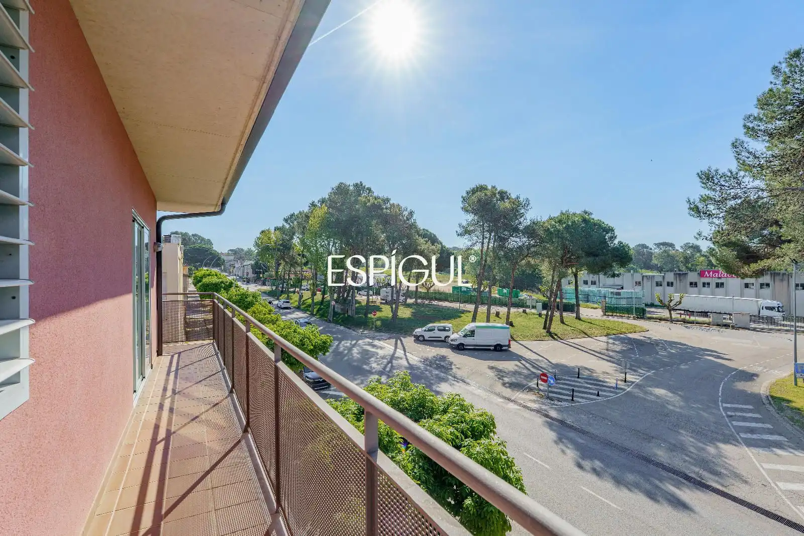 Exterior view of Flat for sale in Caldes de Malavella  with Air Conditioner, Heating and Terrace