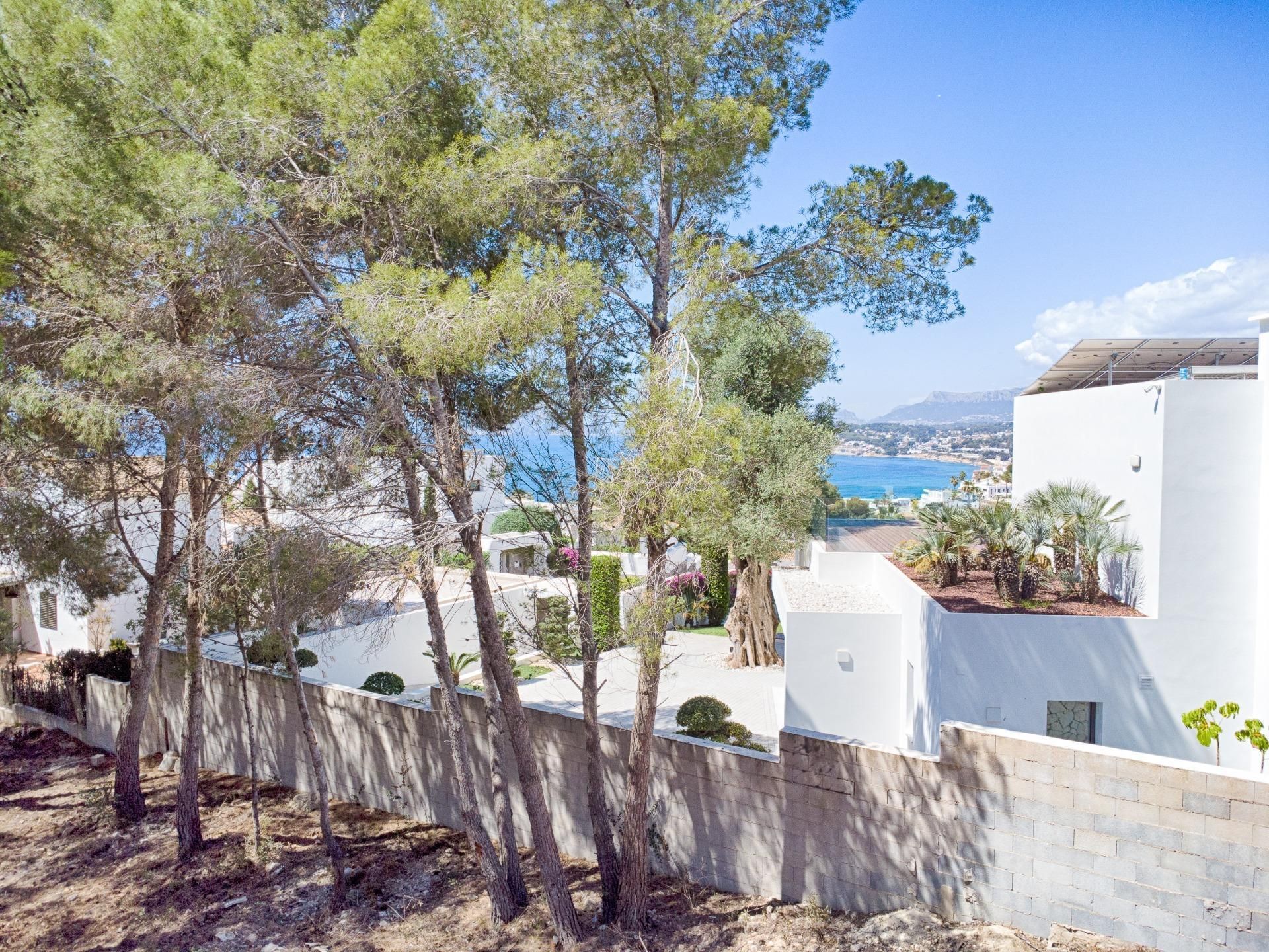 Vista exterior de Residencial en venda en Moraira