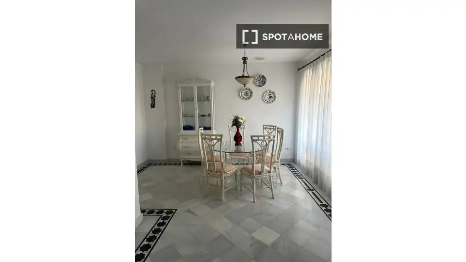 Dining room of Apartments for share in Dénia  with Air Conditioner, Terrace and Furnished