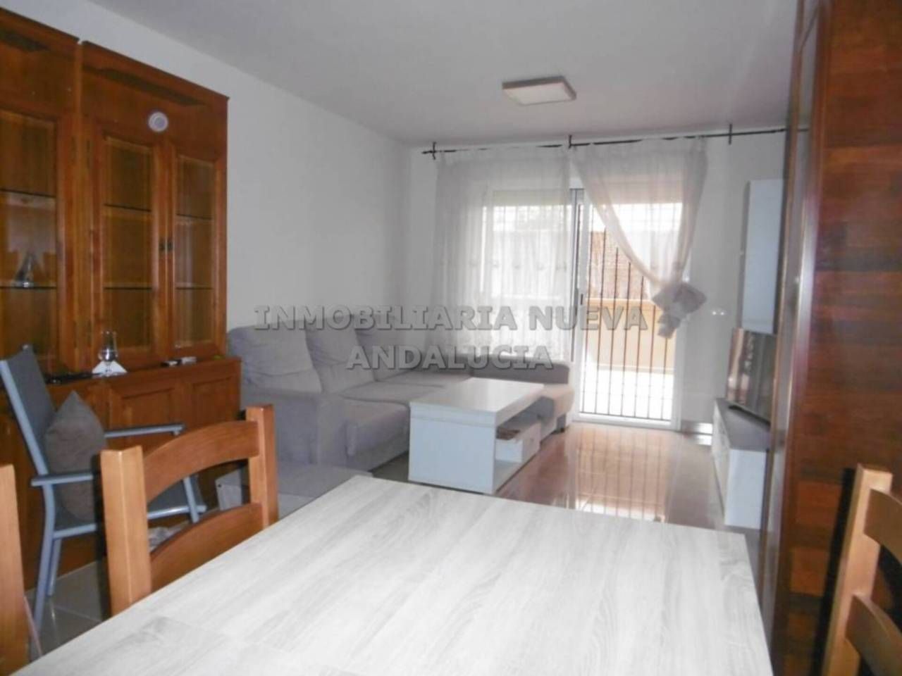 Sala d'estar de Pis de lloguer en  Almería Capital amb Aire condicionat, Terrassa i Traster