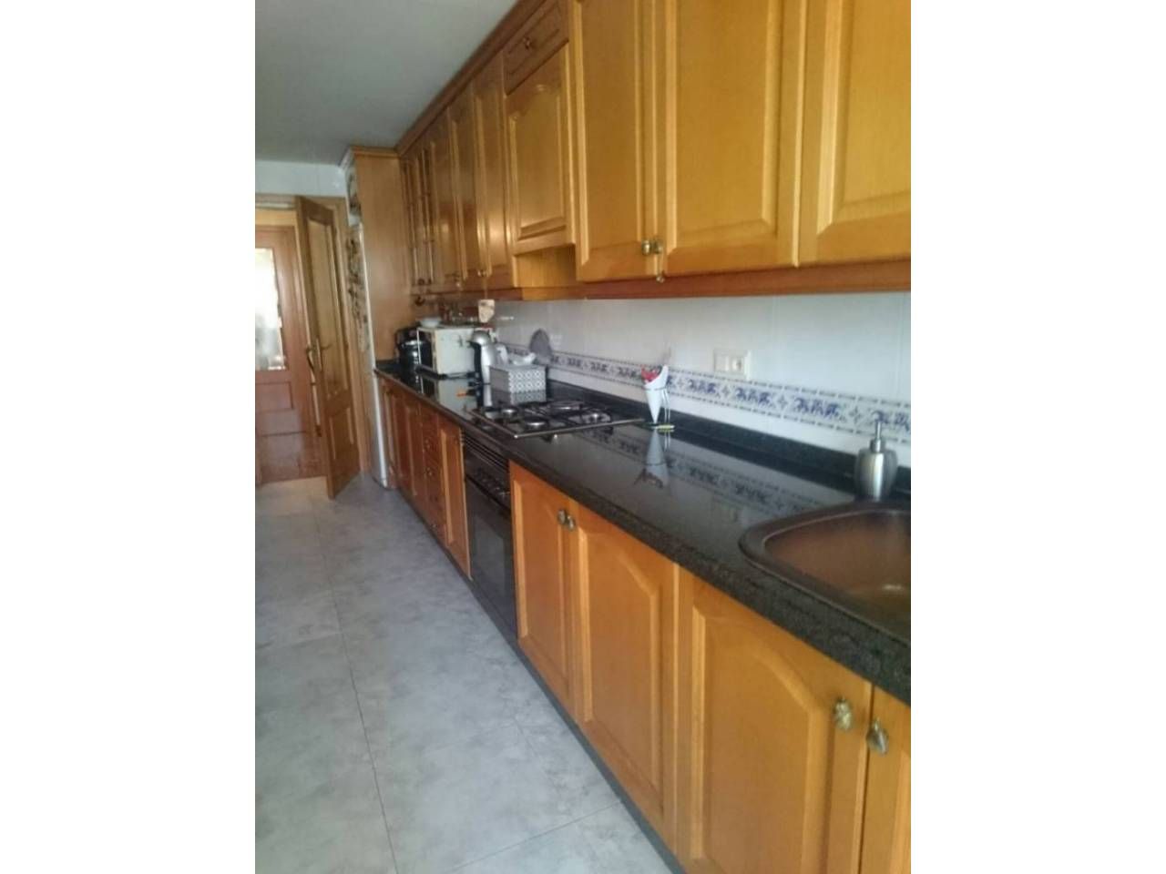 Cocina de Piso en venta en Castellón de la Plana / Castelló de la Plana con Calefacción, Terraza y Balcón