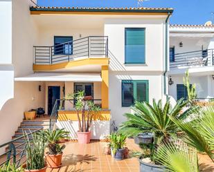 Exterior view of Single-family semi-detached for sale in Benalmádena  with Air Conditioner and Terrace