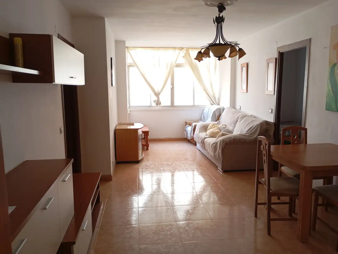 Sala de estar de Piso en venta en Málaga con Amueblado, Horno y Lavadora