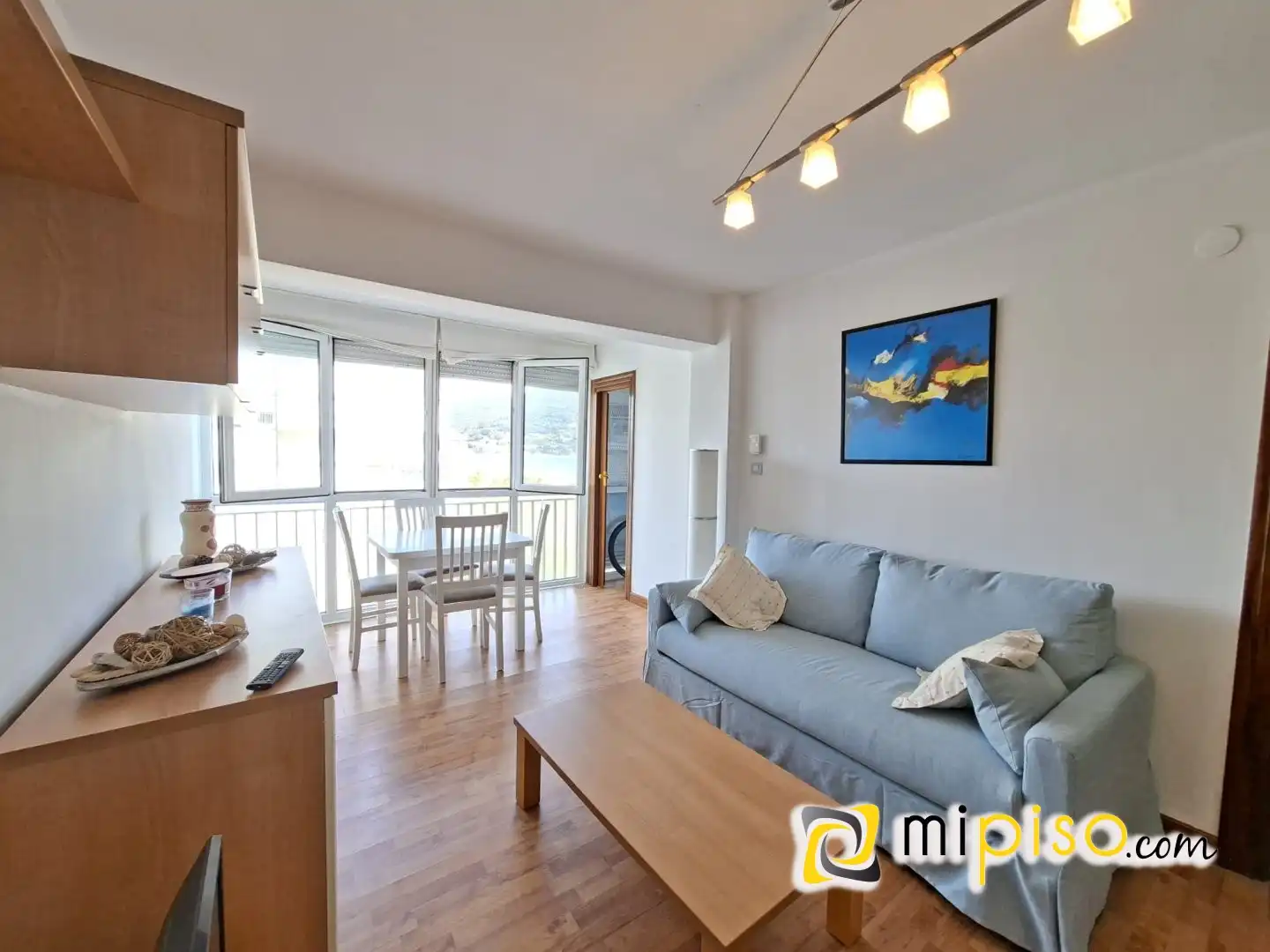 Wohnzimmer von Wohnung zur Miete in Laredo mit Terrasse und Möbliert