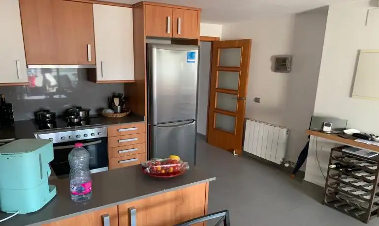 Kitchen of Attic for sale in Roses  with Air Conditioner, Heating and Terrace
