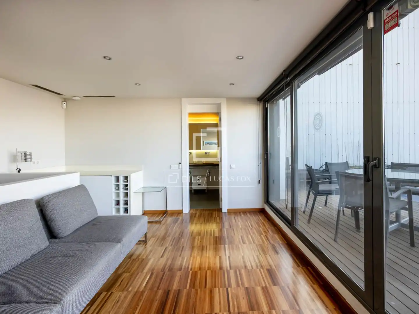 Balcony of Attic for sale in Barcelona  with Air Conditioner, Parquet flooring and Terrace