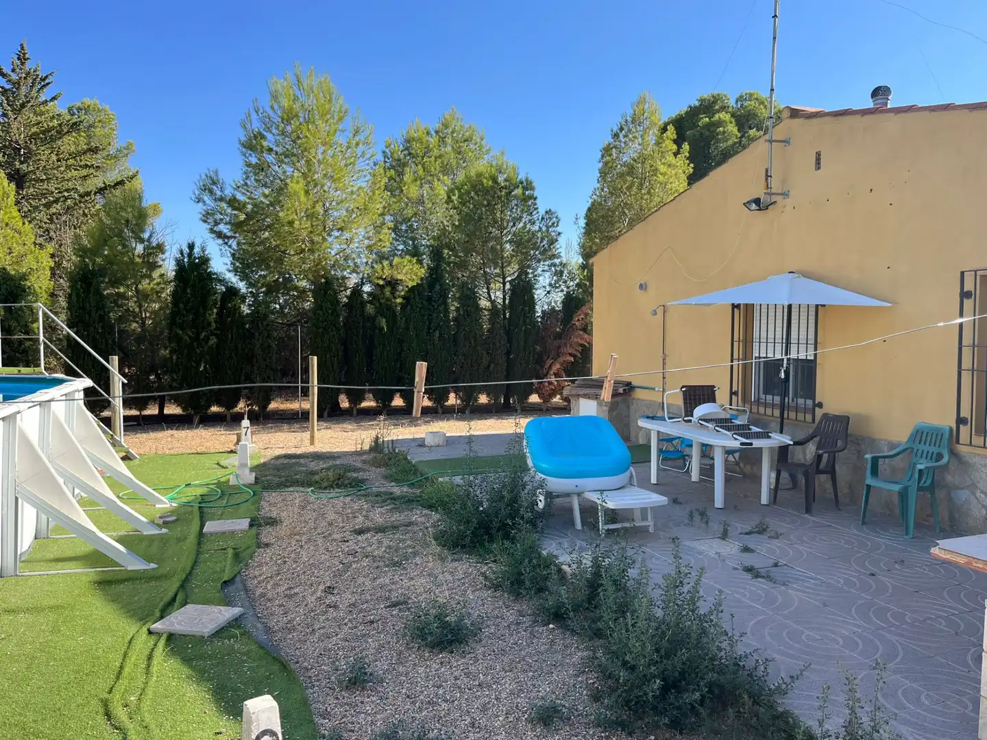 Jardín de Casa o chalet en venta en Villarrobledo con Aire acondicionado, Jardín privado y Terraza