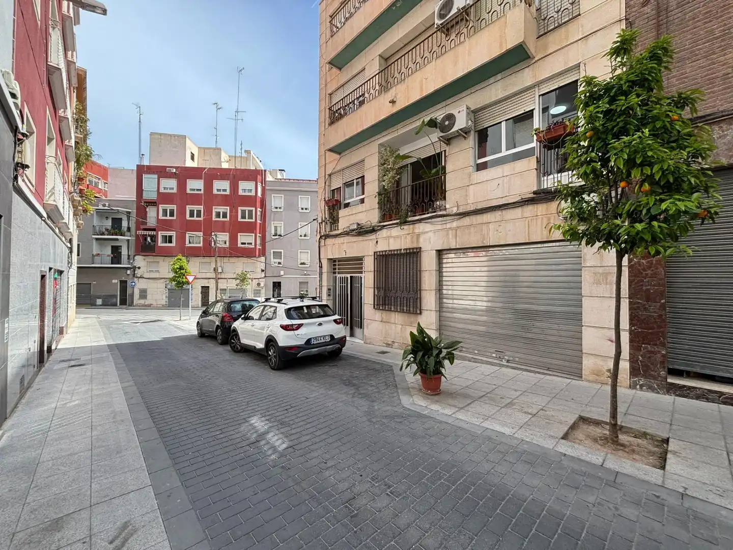 Exterior view of Flat for sale in Elche / Elx  with Air Conditioner, Parquet flooring and Terrace