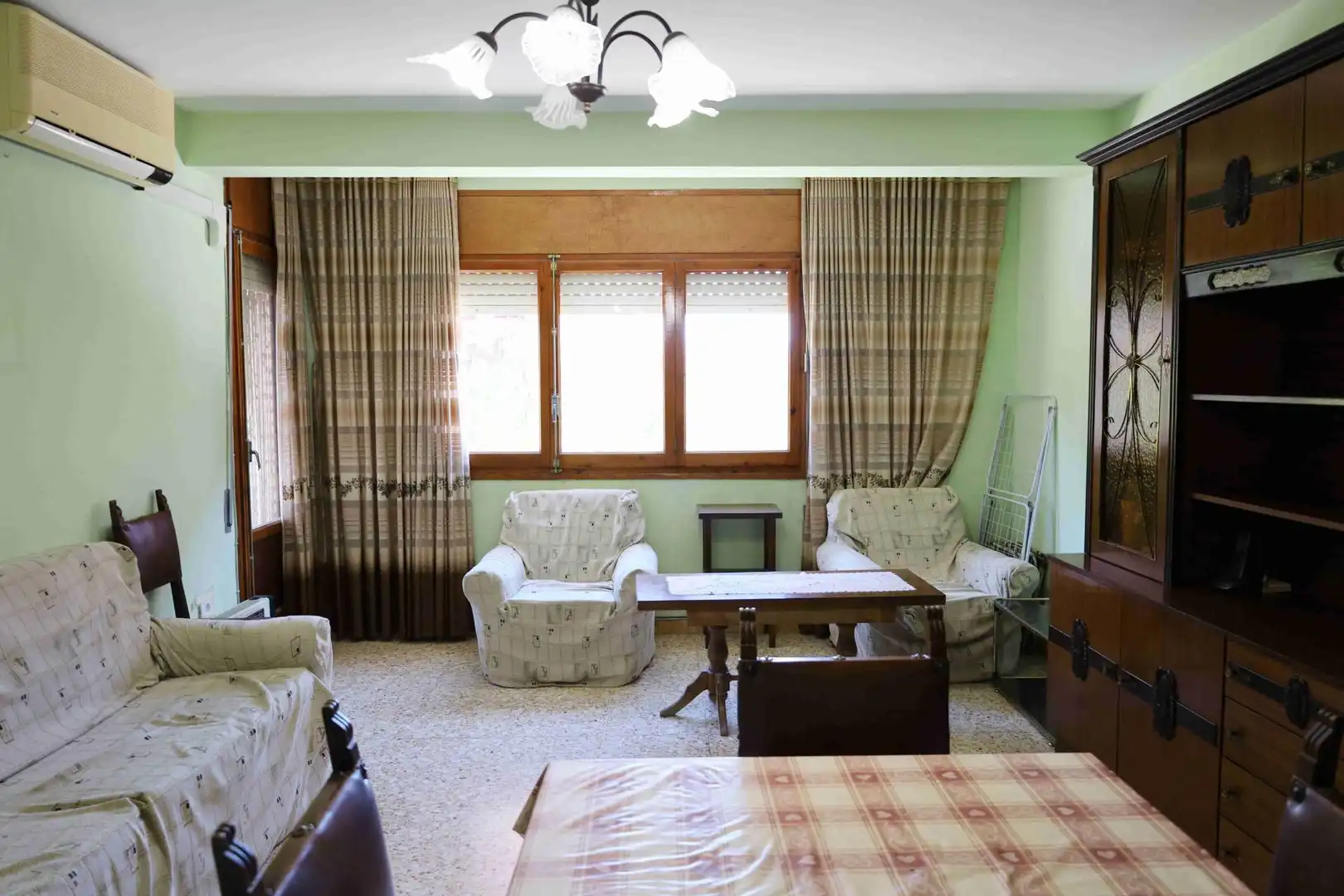 Sala de estar de Piso en venta en Alcañiz con Terraza y Balcón