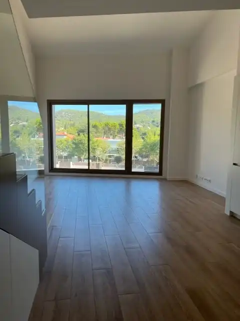 Sala d'estar de Dúplex de lloguer en Matadepera amb Aire condicionat, Calefacció i Terrassa