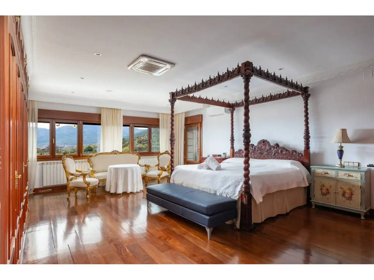 Schlafzimmer von Haus oder Chalet zum Verkauf in El Tiemblo  mit Klimaanlage, Heizung und Privatgarten