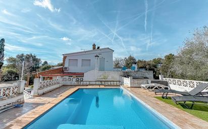 Swimming pool of House or chalet for sale in Sencelles  with Air Conditioner, Heating and Private garden