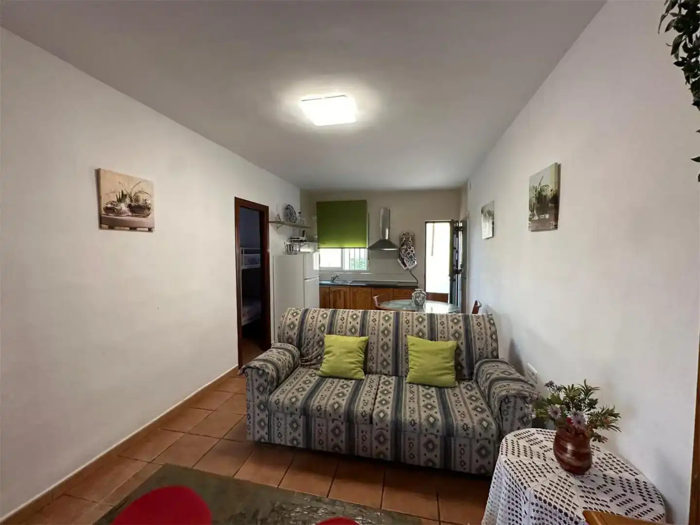 Sala d'estar de Casa o xalet de lloguer en Colmenar amb Jardí privat, Moblat i Forn