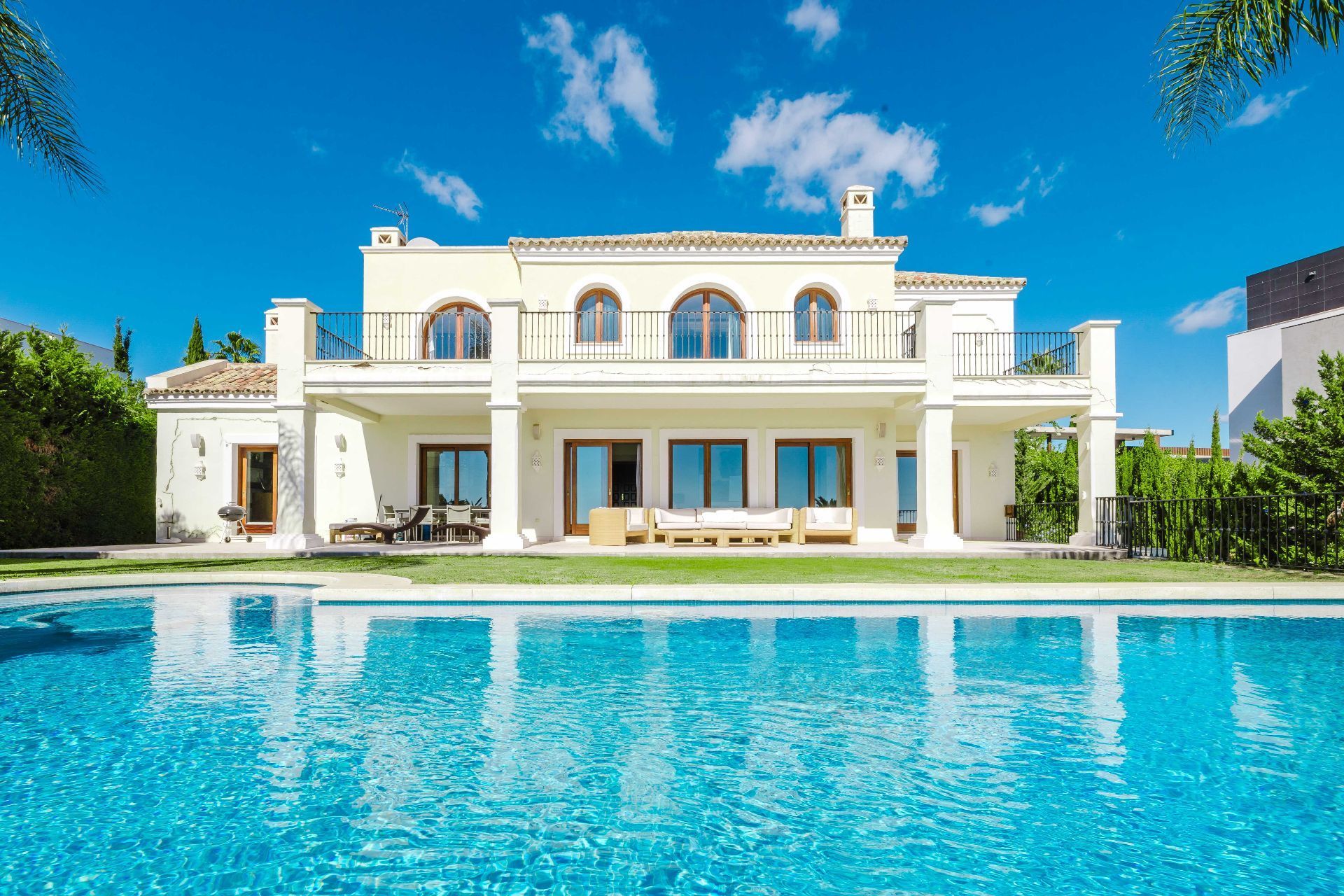 Exterior view of House or chalet to rent in Benahavís  with Air Conditioner, Private garden and Terrace