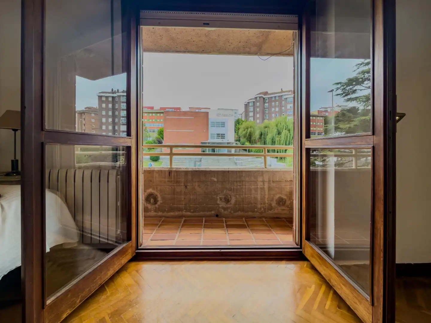 Balcony of Flat for sale in Santander  with Heating, Terrace and Storage room