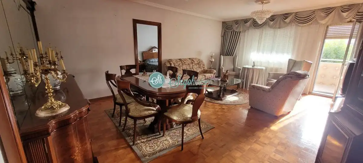 Dining room of Flat for sale in Segovia  with Heating, Parquet flooring and Terrace