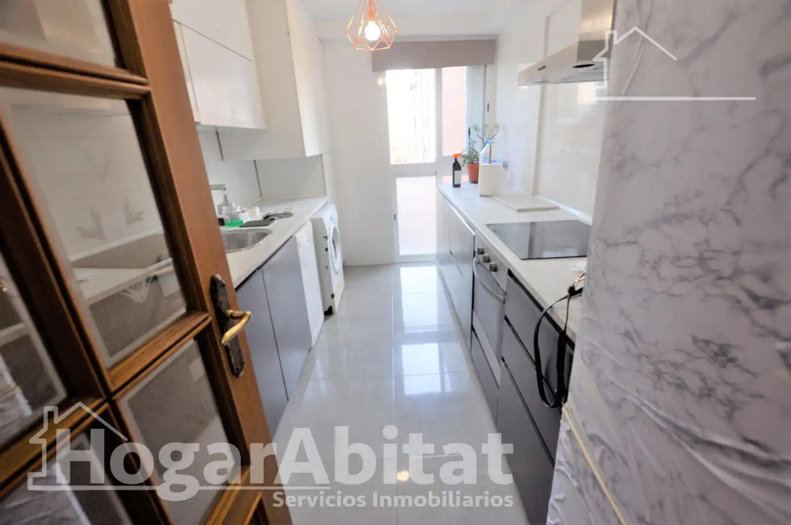 Cocina de Ático en venta en Valencia con Aire acondicionado, Calefacción y Terraza