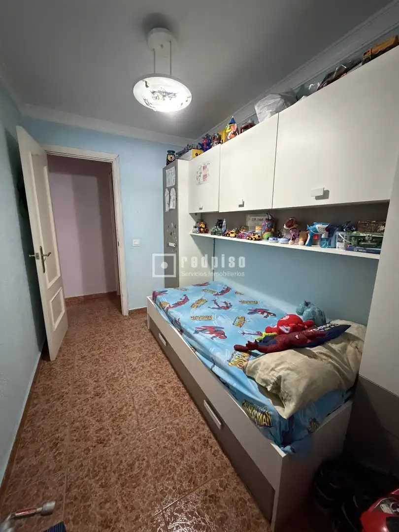 Bedroom of Flat for sale in Málaga