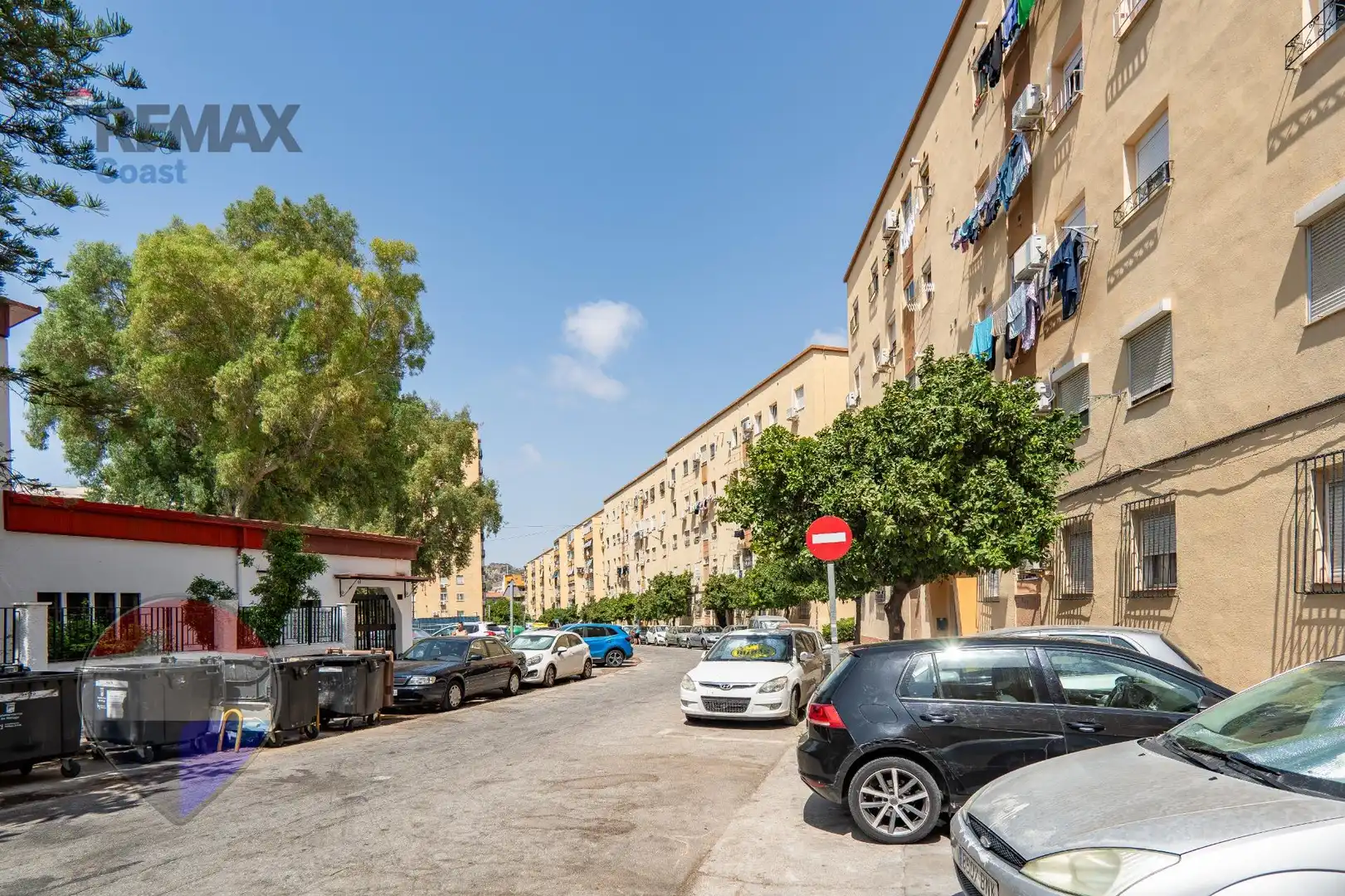 Vista exterior de Piso en venta en Málaga