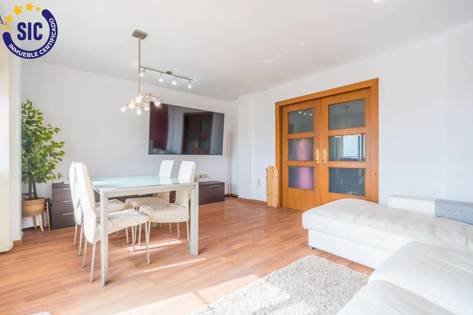 Sala de estar de Piso en venta en Valencia con Aire acondicionado, Calefacción y Parquet