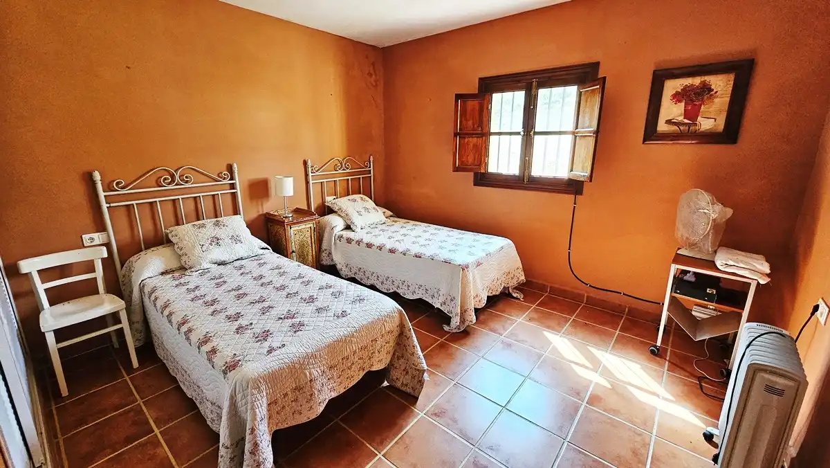 Habitación de Finca rústica en venta en Cortegana con Jardín privado, Terraza y Piscina