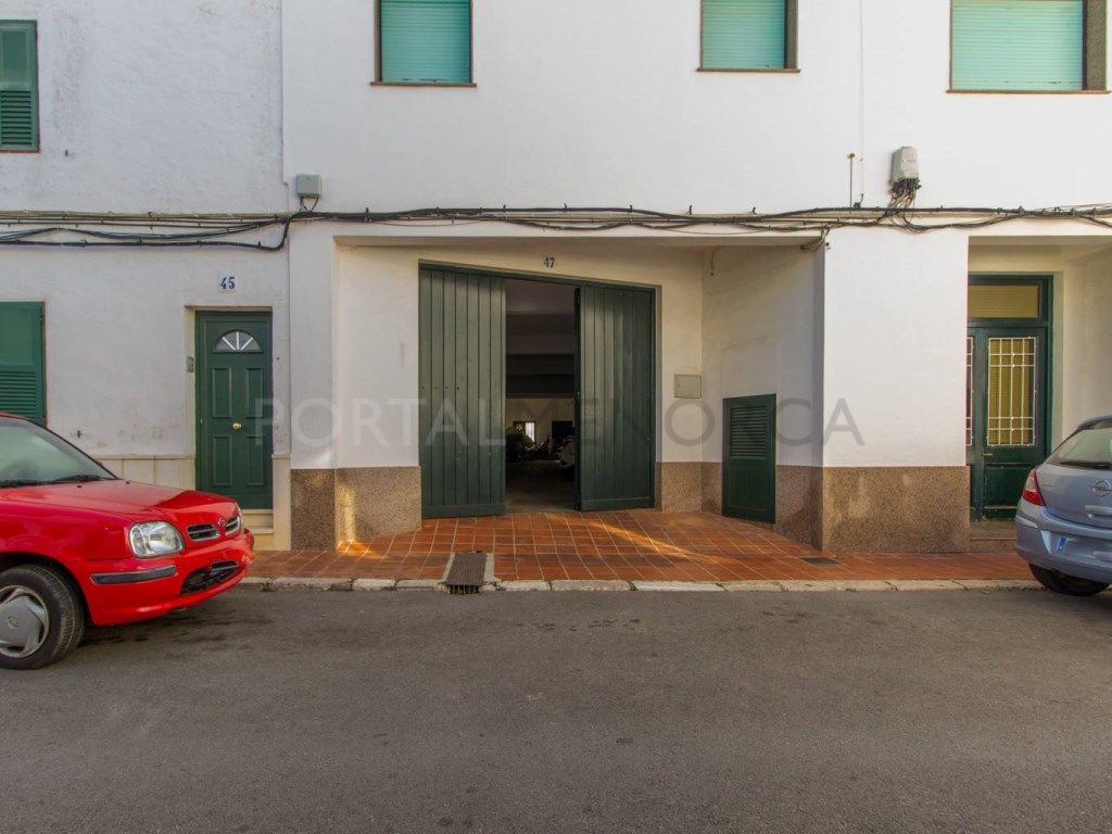 Exterior view of Garage for sale in Sant Lluís