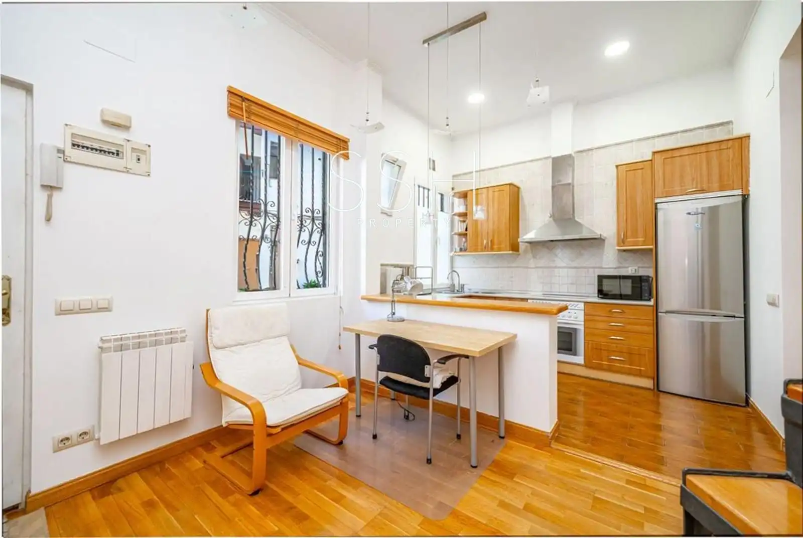 Küche von Wohnung zur Miete in Madrid mit Heizung und Möbliert