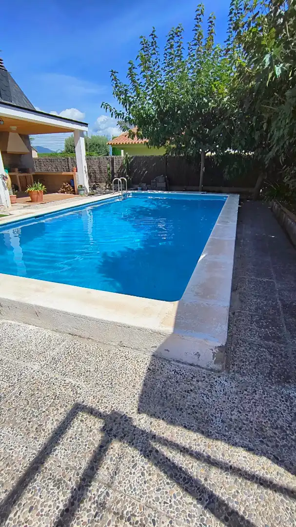 Piscina de Casa o xalet en venda en Llinars del Vallès amb Aire condicionat, Calefacció i Jardí privat