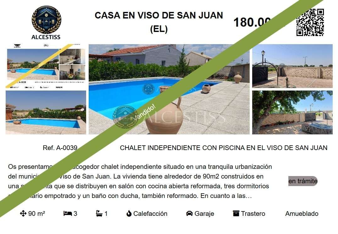 House or chalet for sale