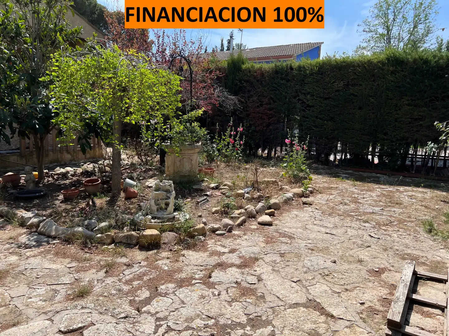 Jardín de Casa o chalet en venta en La Muela con Aire acondicionado, Calefacción y Jardín privado