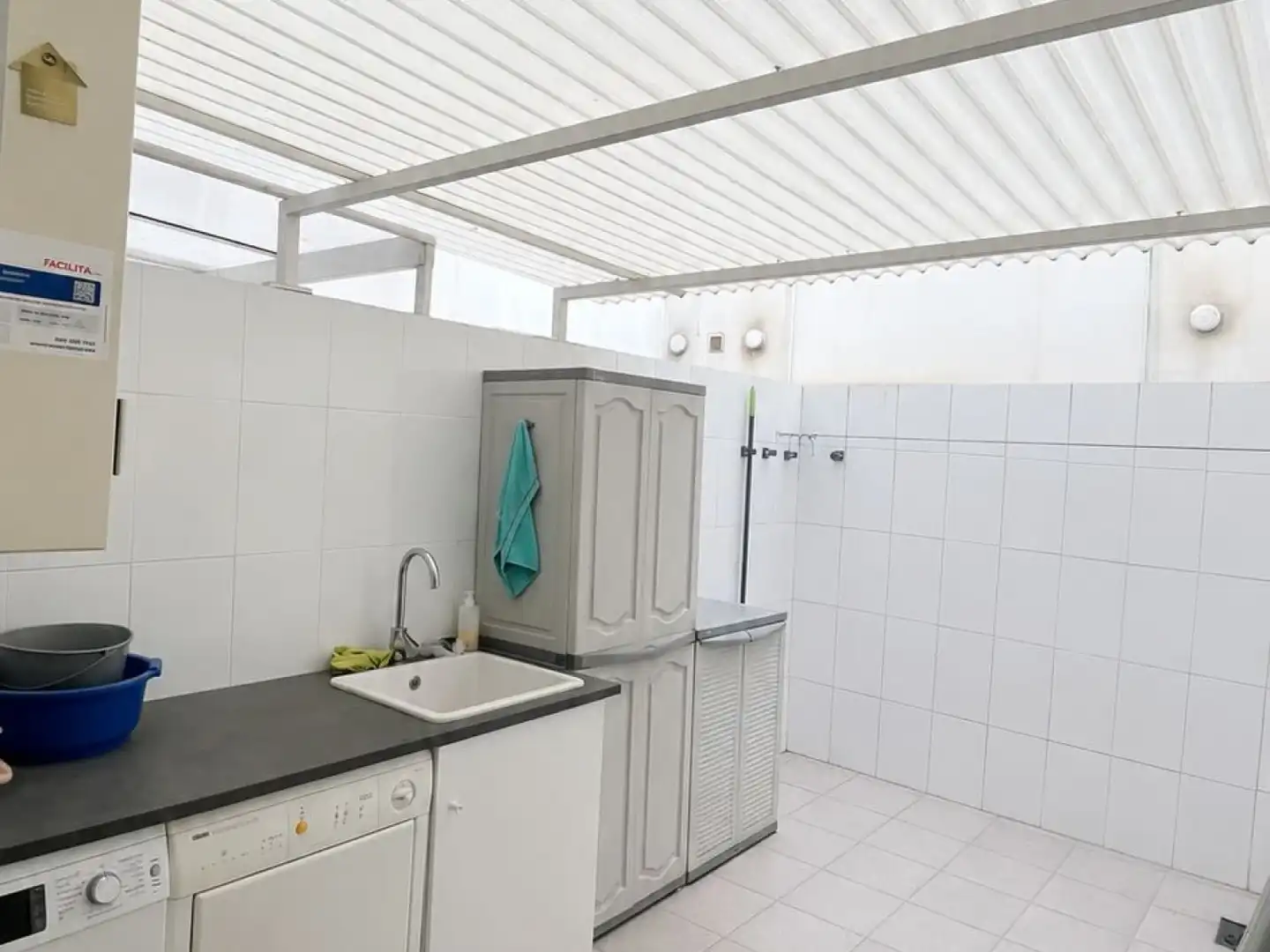 Cocina de Piso de alquiler en Murcia con Aire acondicionado, Calefacción y Terraza