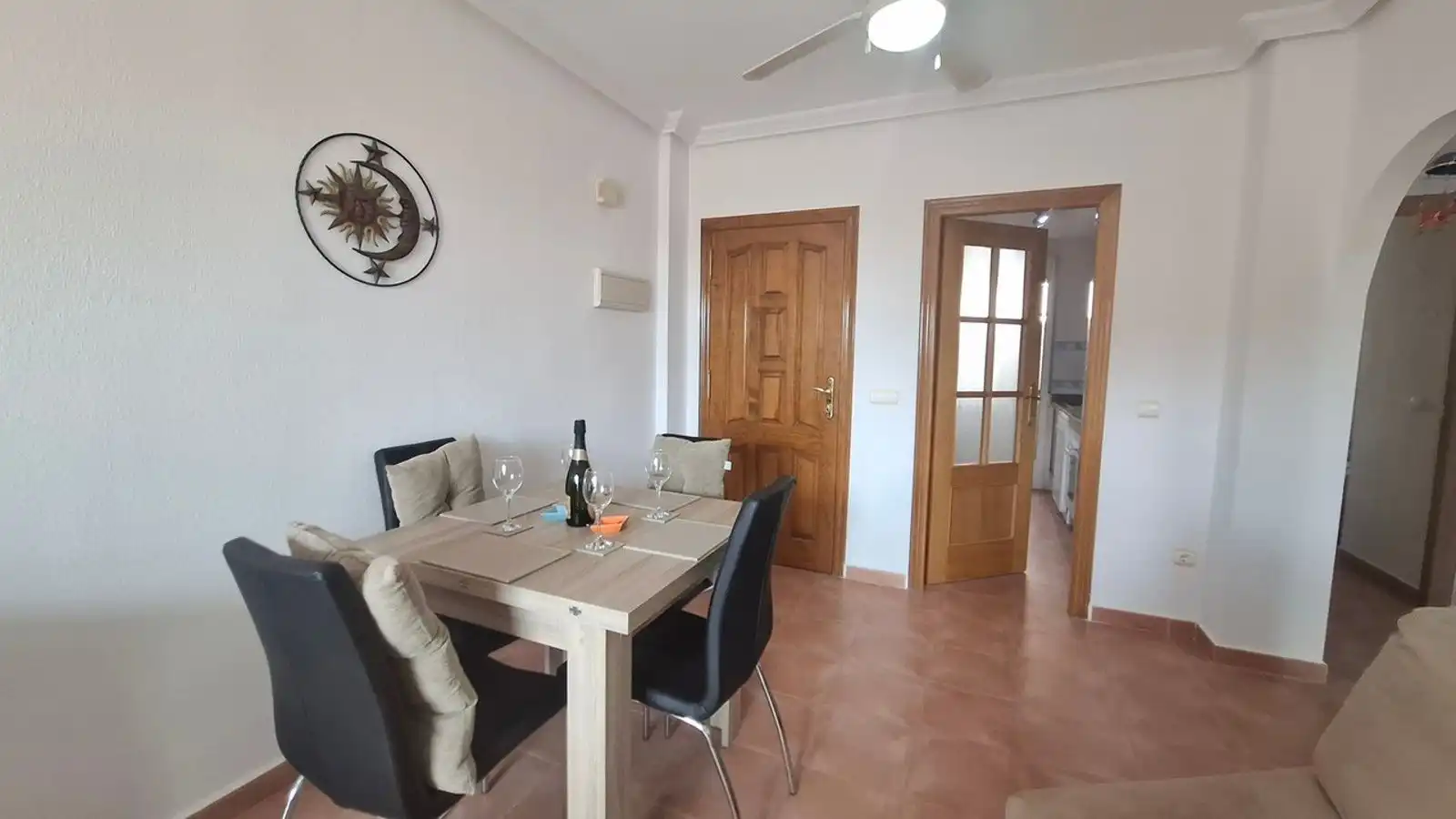 Comedor de Ático en venta en Mojácar con Aire acondicionado, Terraza y Piscina