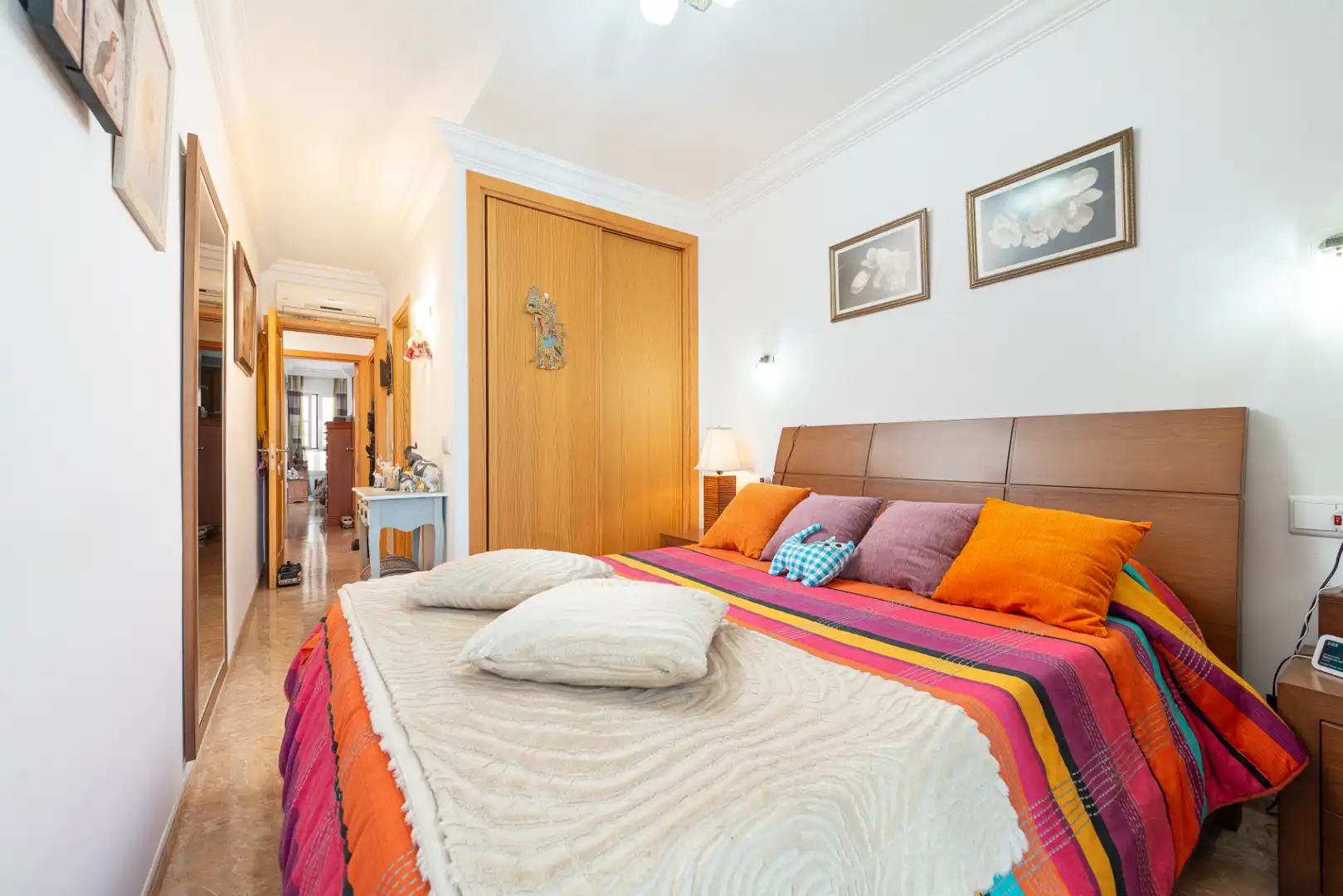 Bedroom of Flat for sale in Alcúdia  with Air Conditioner, Furnished and Oven