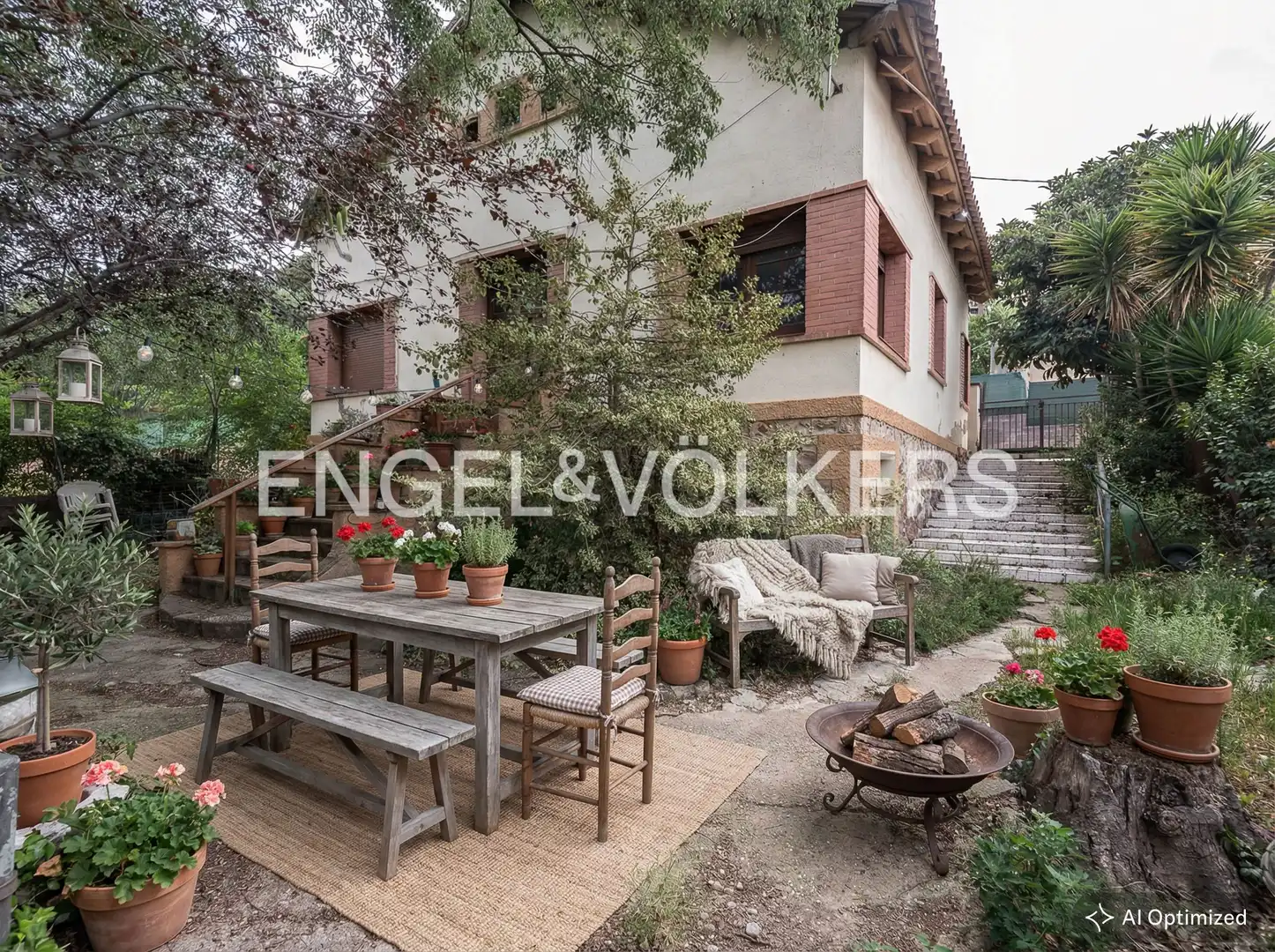Terrassa de Casa o xalet en venda en Palau-solità i Plegamans amb Calefacció, Jardí privat i Terrassa