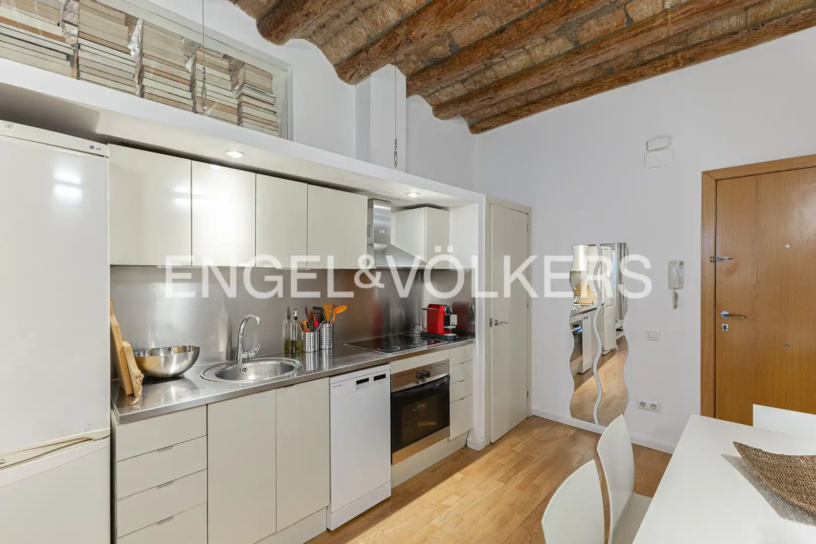 Kitchen of Flat for sale in Barcelona  with Heating